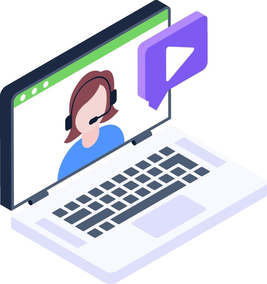 conferencing for business vector