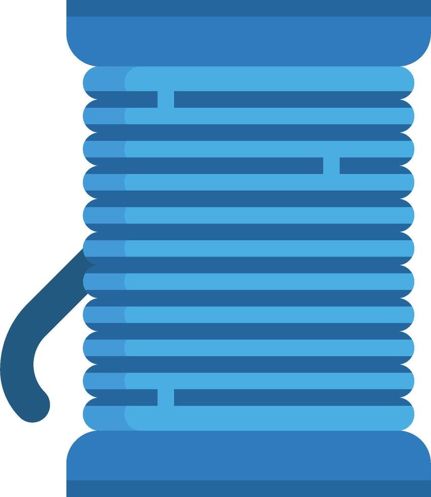 A spool of thread on a white background vector