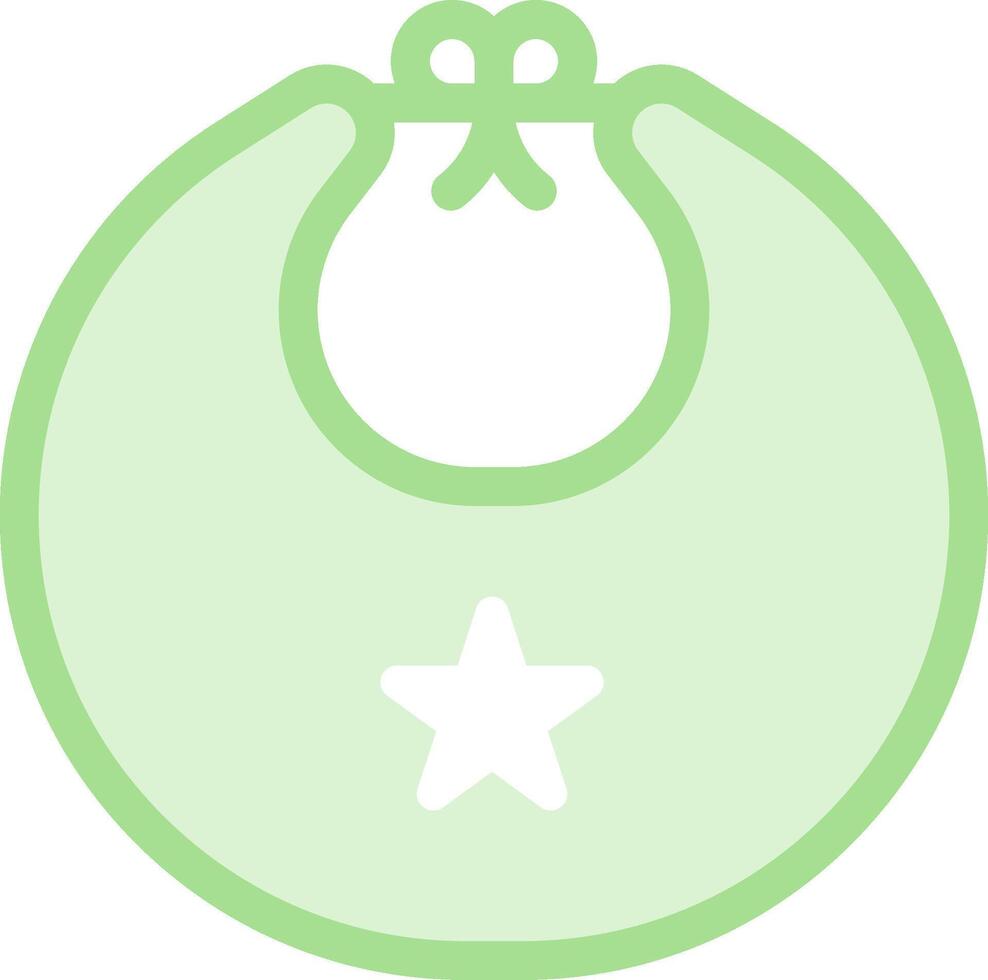Baby bib clipart vector