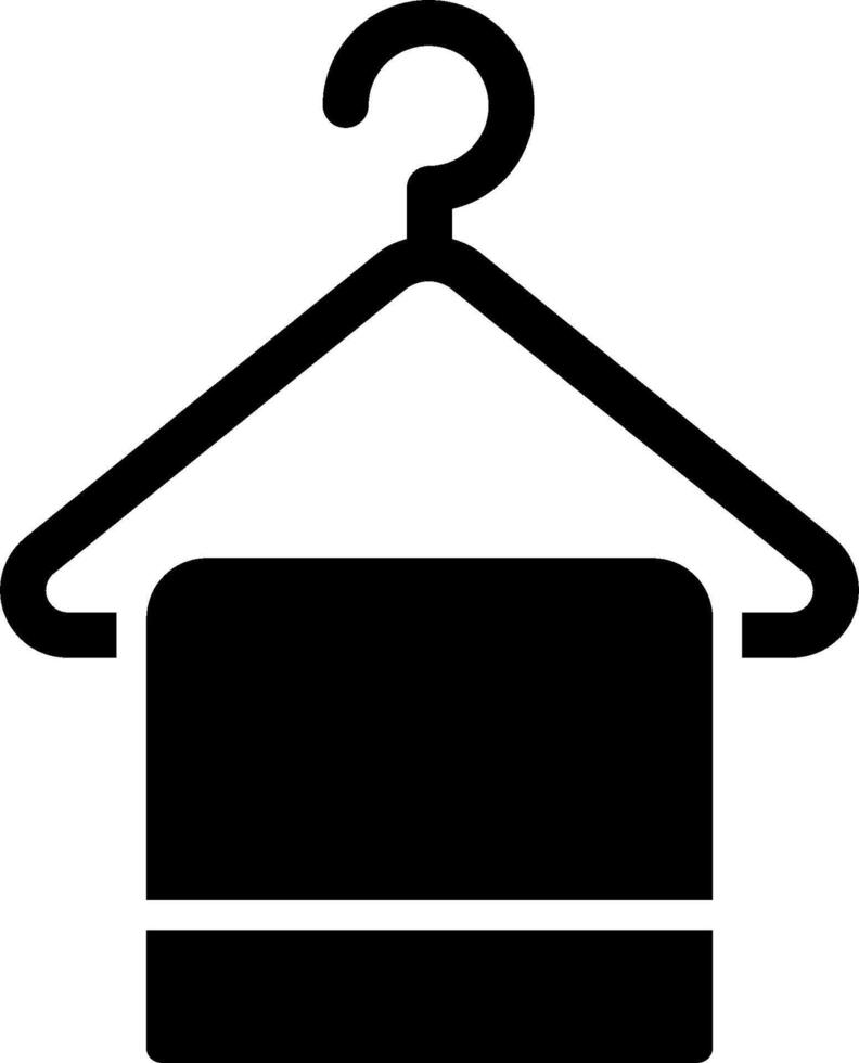 Clothes hanger icon vector