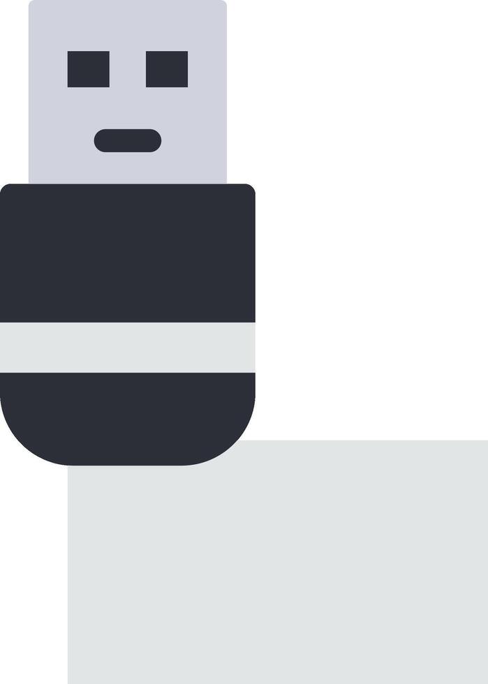 Usb drive icon illustration vector