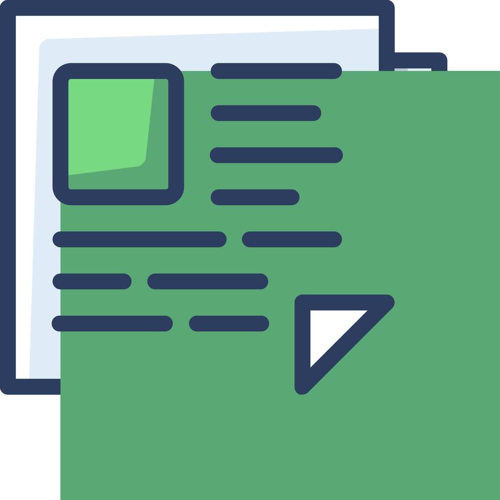 A green folder with a green arrow pointing to it vector