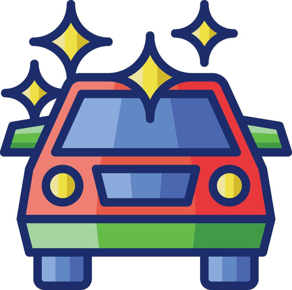 Car wash icon vector