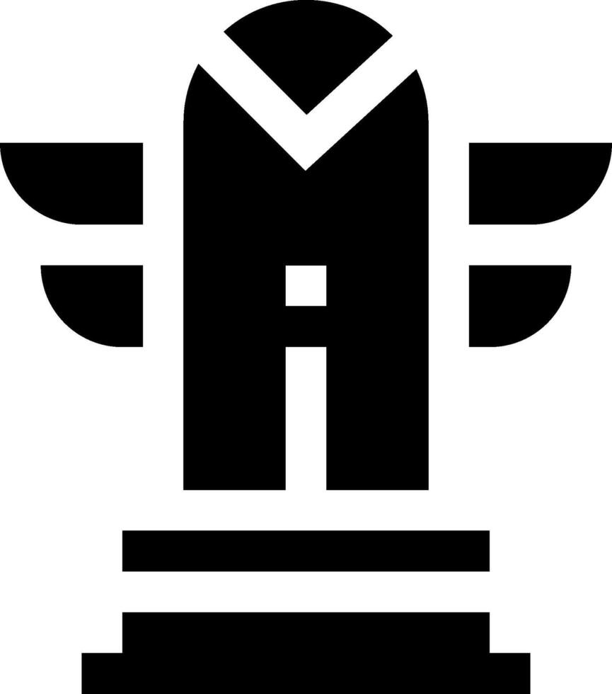 A black and white logo with wings on it vector
