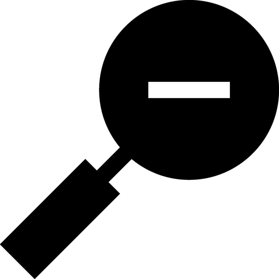 Magnifying glass icon vector