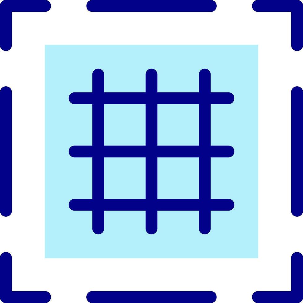 A square with a grid of squares on it vector