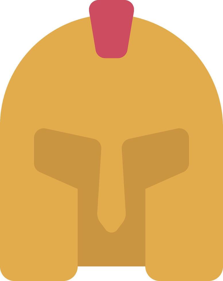 A spartan helmet icon vector