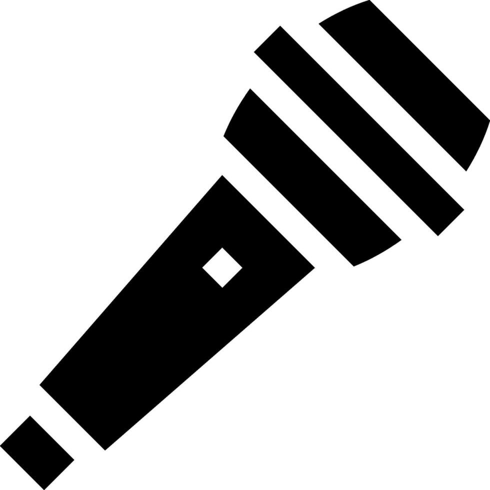 A microphone icon on a white background vector