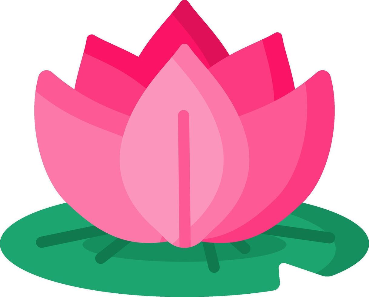 Lotus flower clipart vector