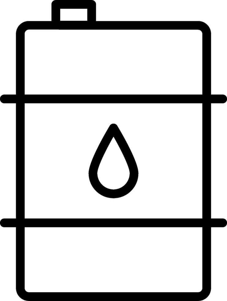 A black and white image of a water tank vector