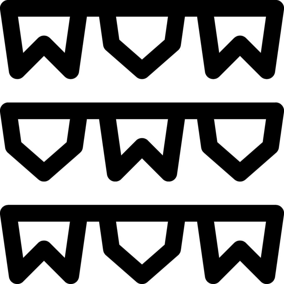 A black and white image of a set of three arrows vector