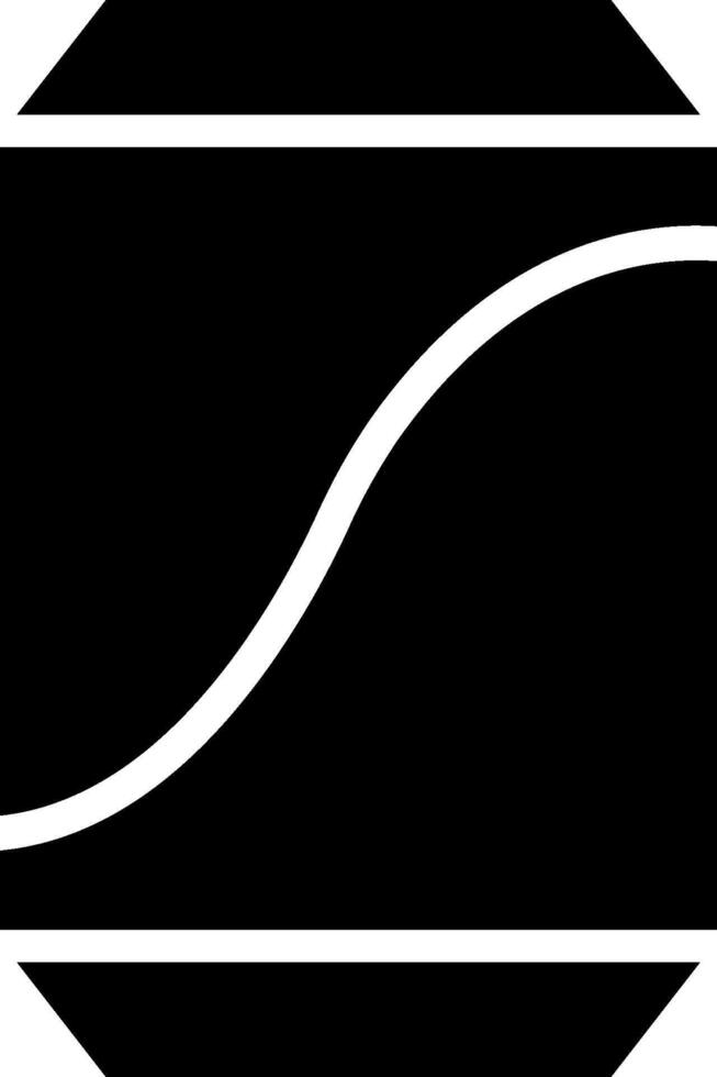 A black and white logo with a wave vector