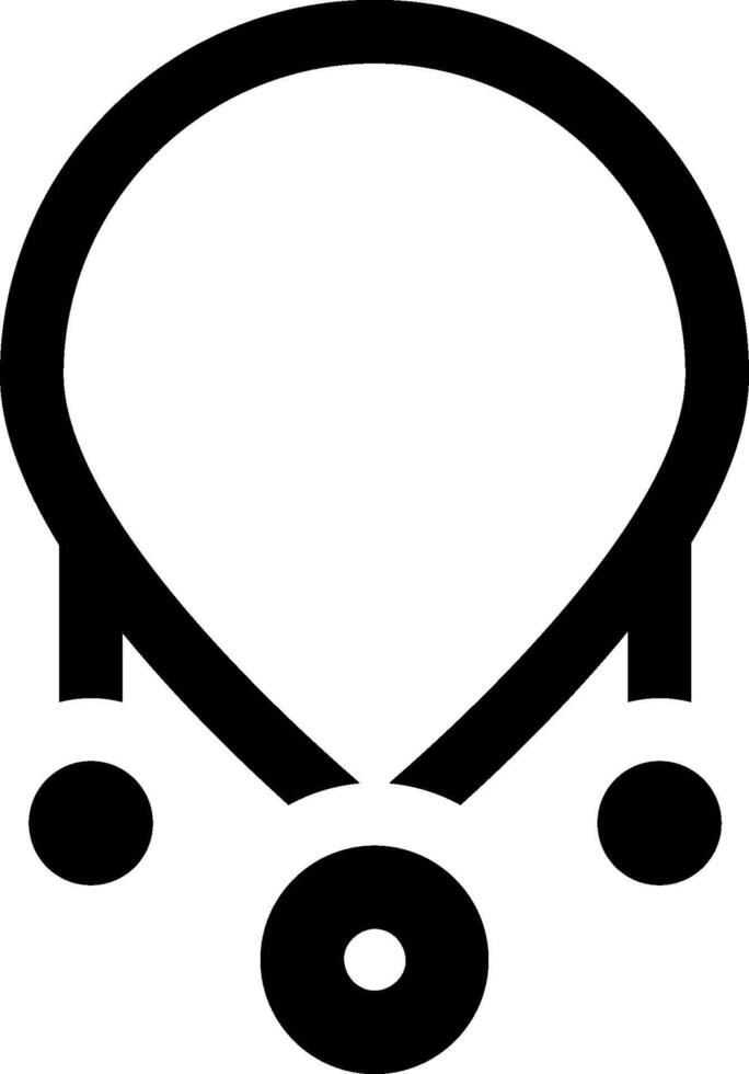 A black and white logo of a heart vector