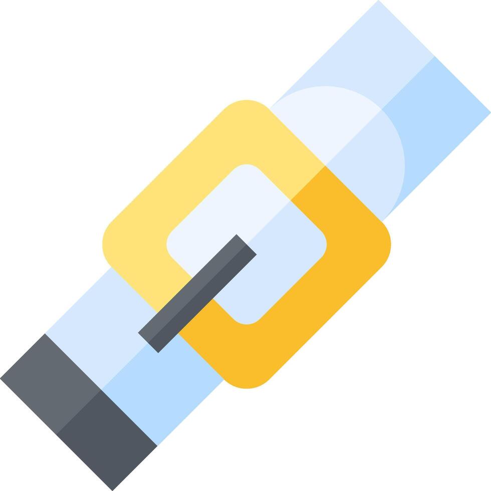 A yellow and blue square with a pen in it vector