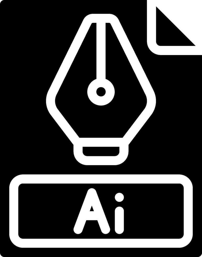 Adobe illustrator icon vector