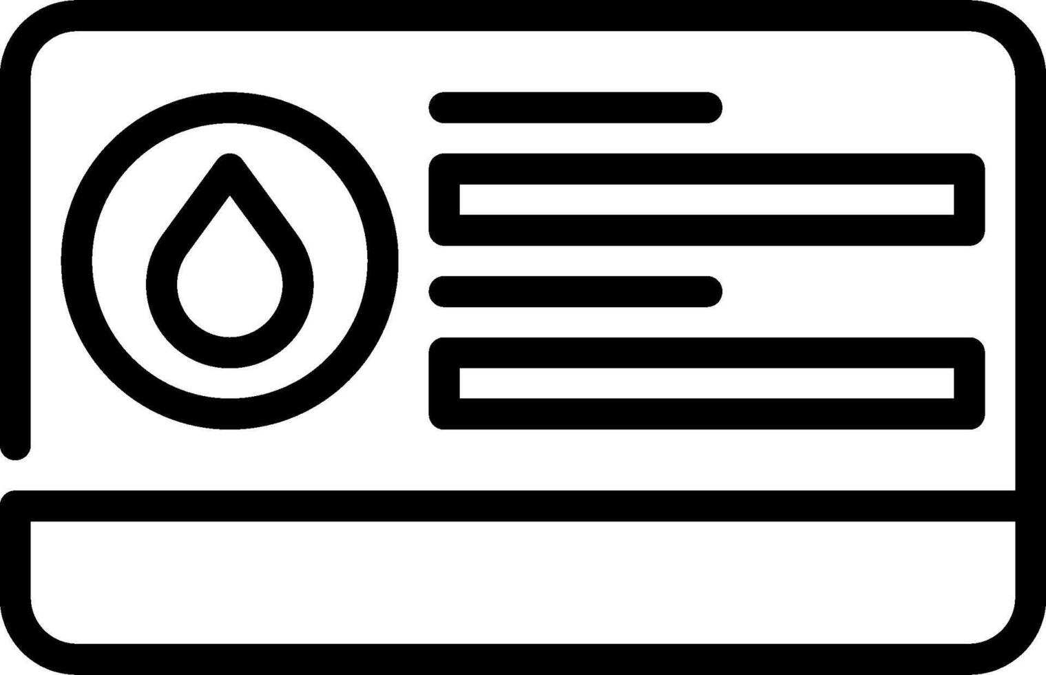 A black and white icon of a computer vector