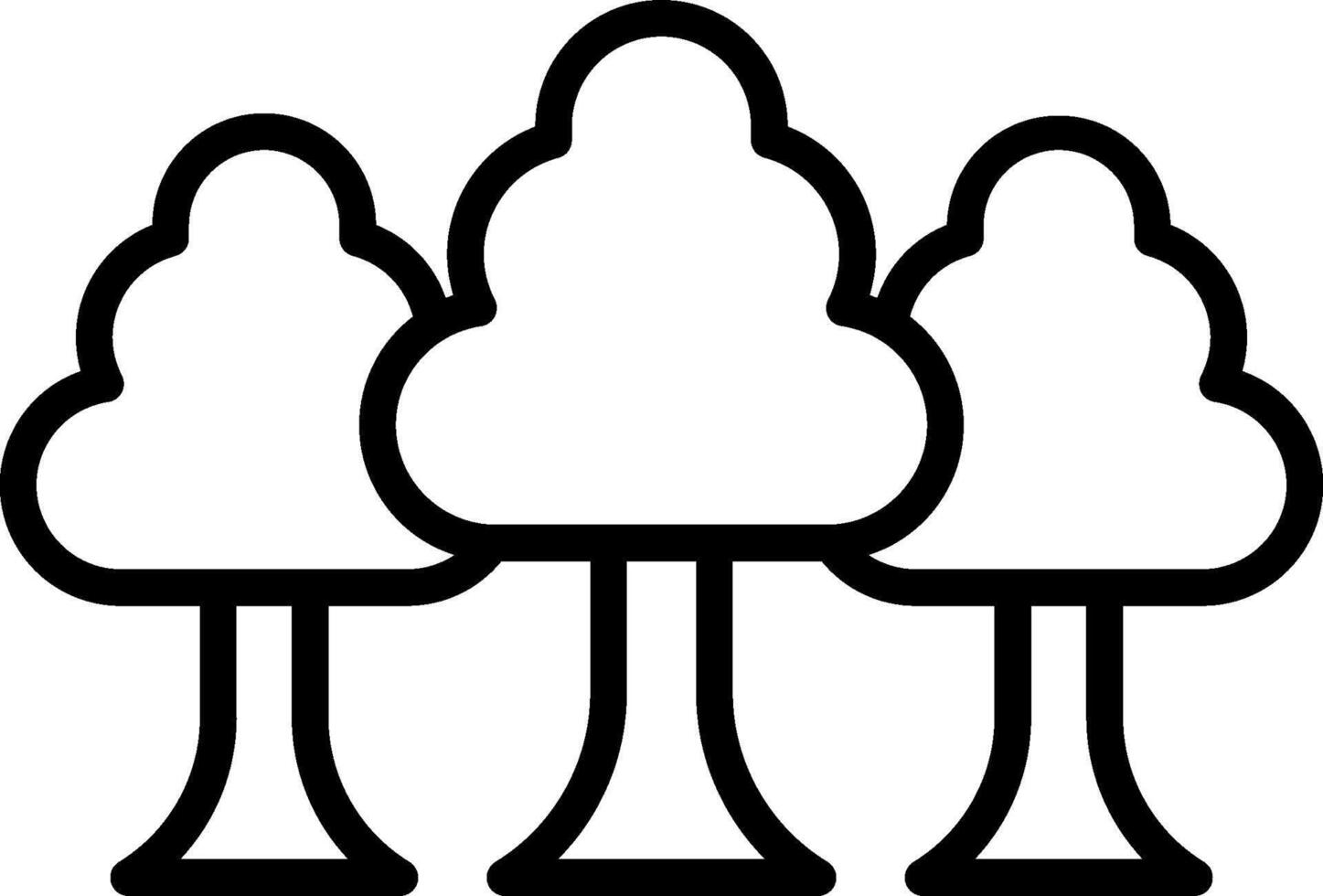 Tree illustration design vector