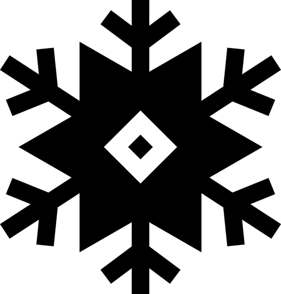 Snowflake illustration design vector