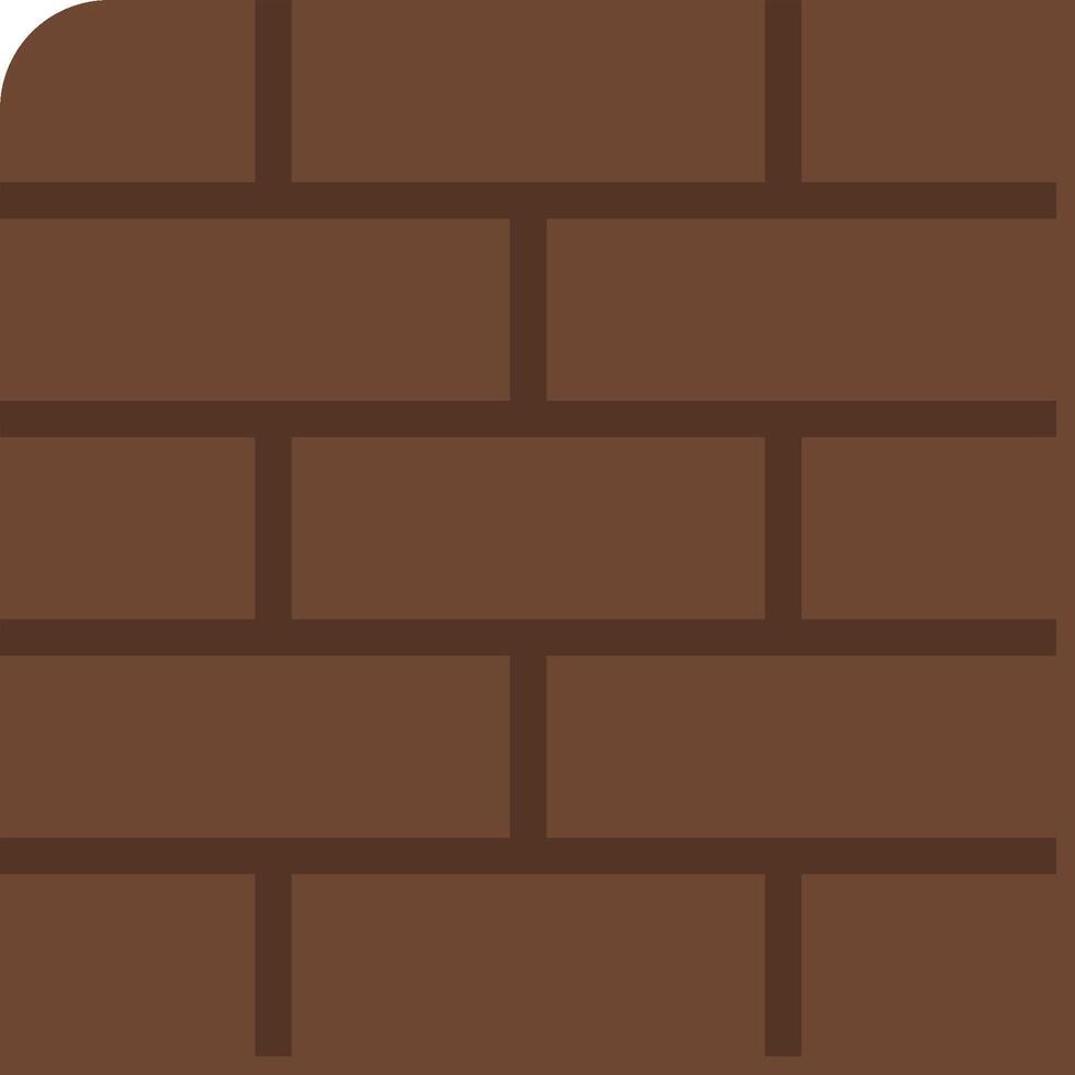 A brick wall with a square shape vector