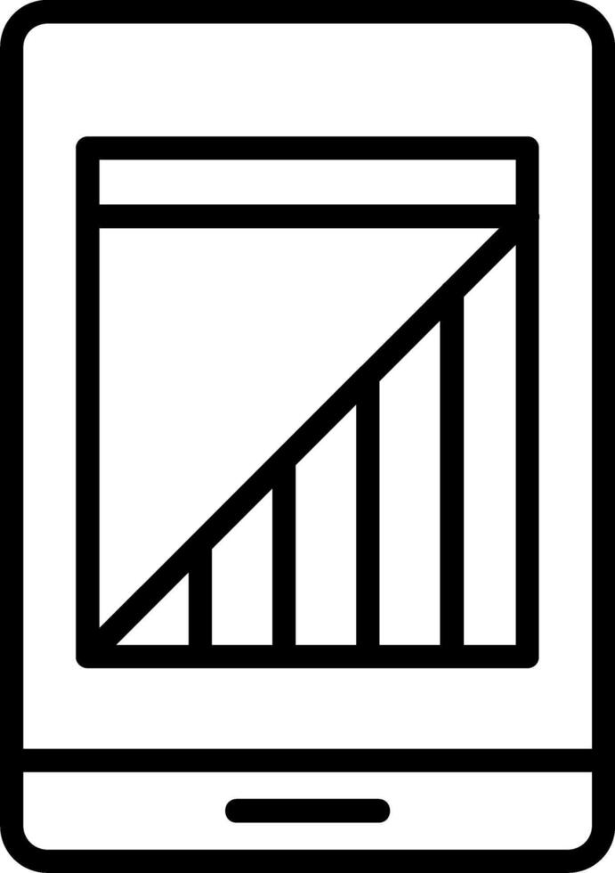 Color Contrast Line Icon vector