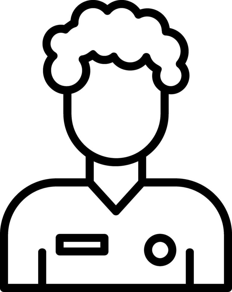 Student Line Icon vector