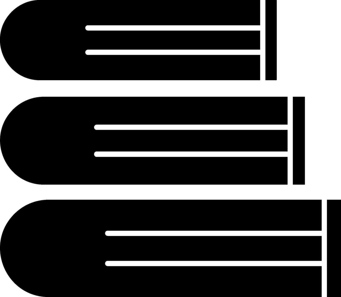 Books Glyph Icon vector