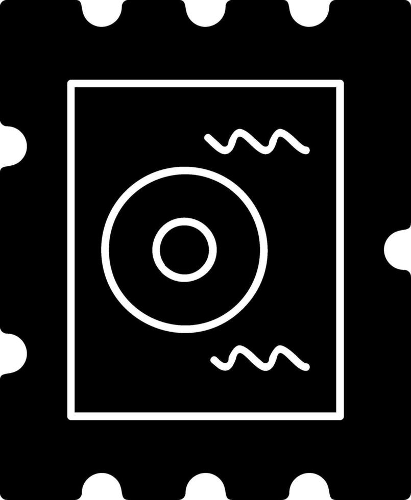 Chip Glyph Icon vector