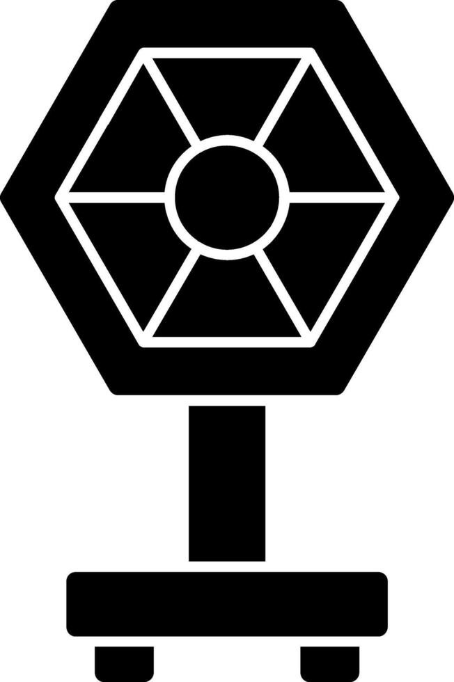 Camera Reflector Glyph Icon vector