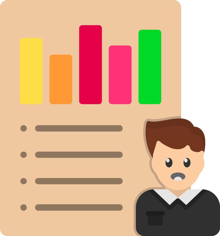 User Scenarios Flat Icon vector