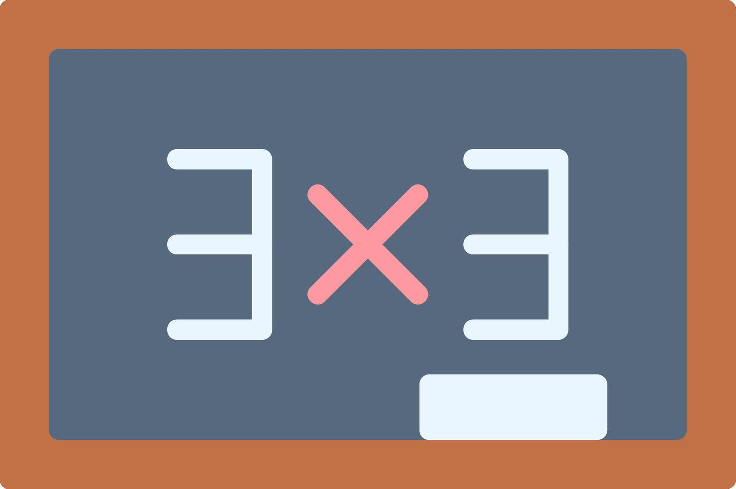 Blackboard Flat Icon vector