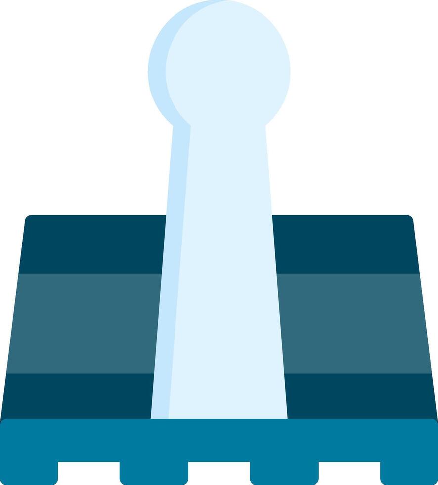 Binder Clip Flat Icon vector