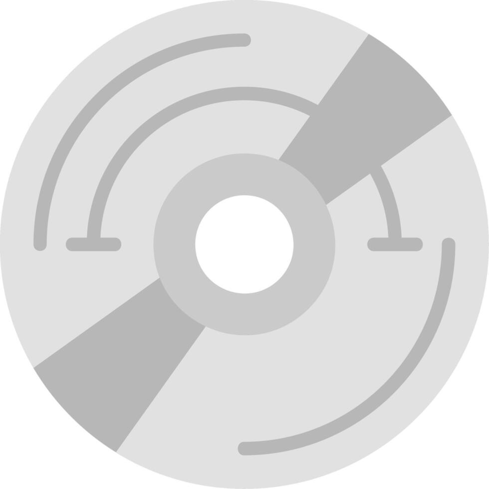 Compact Disc Flat Icon vector