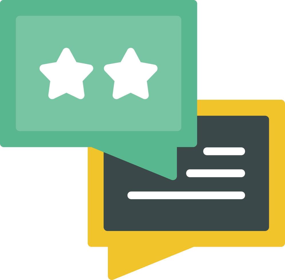 Feedback Flat Icon vector