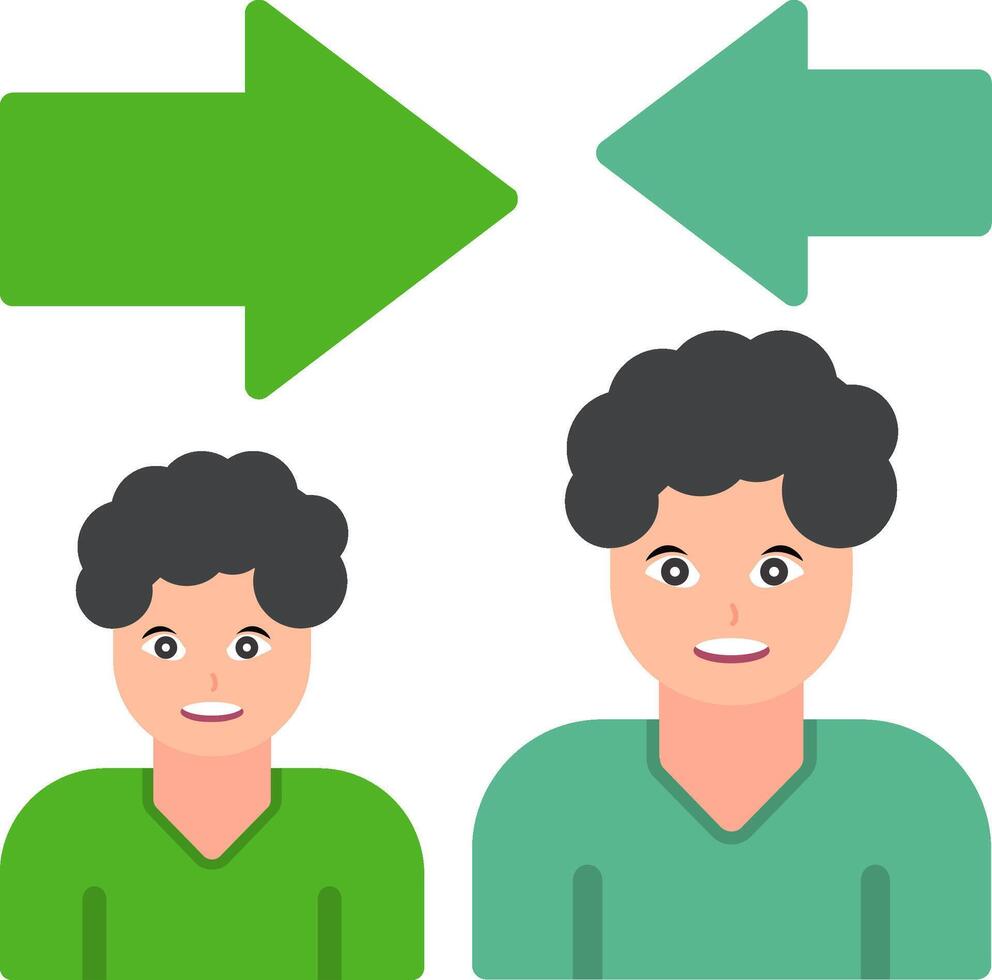 Mediator Flat Icon vector