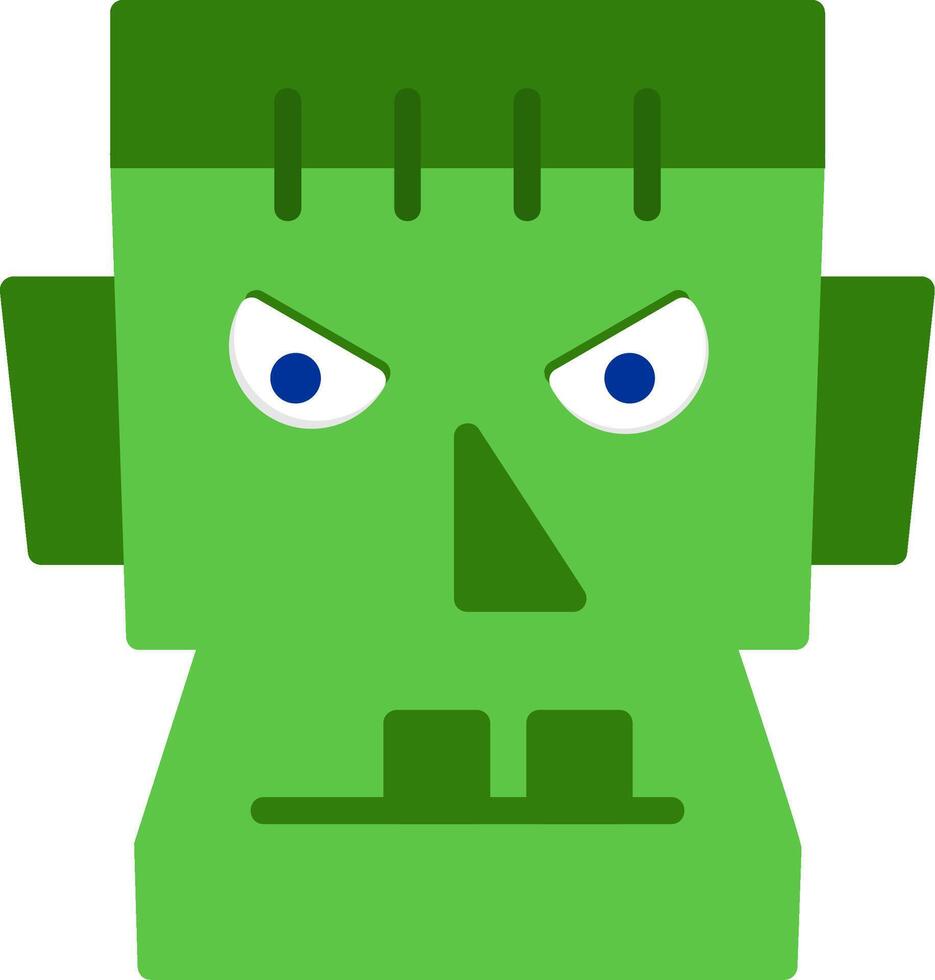 Frankenstein Flat Icon vector
