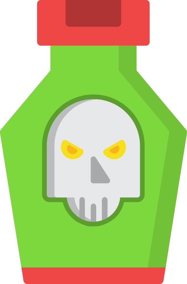 Poison Flat Icon vector