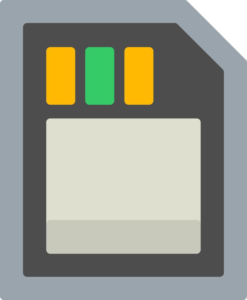Camera Drive Flat Icon vector