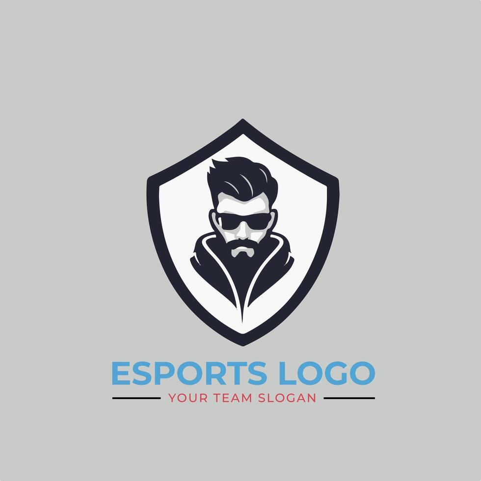 The logo for esports team vector