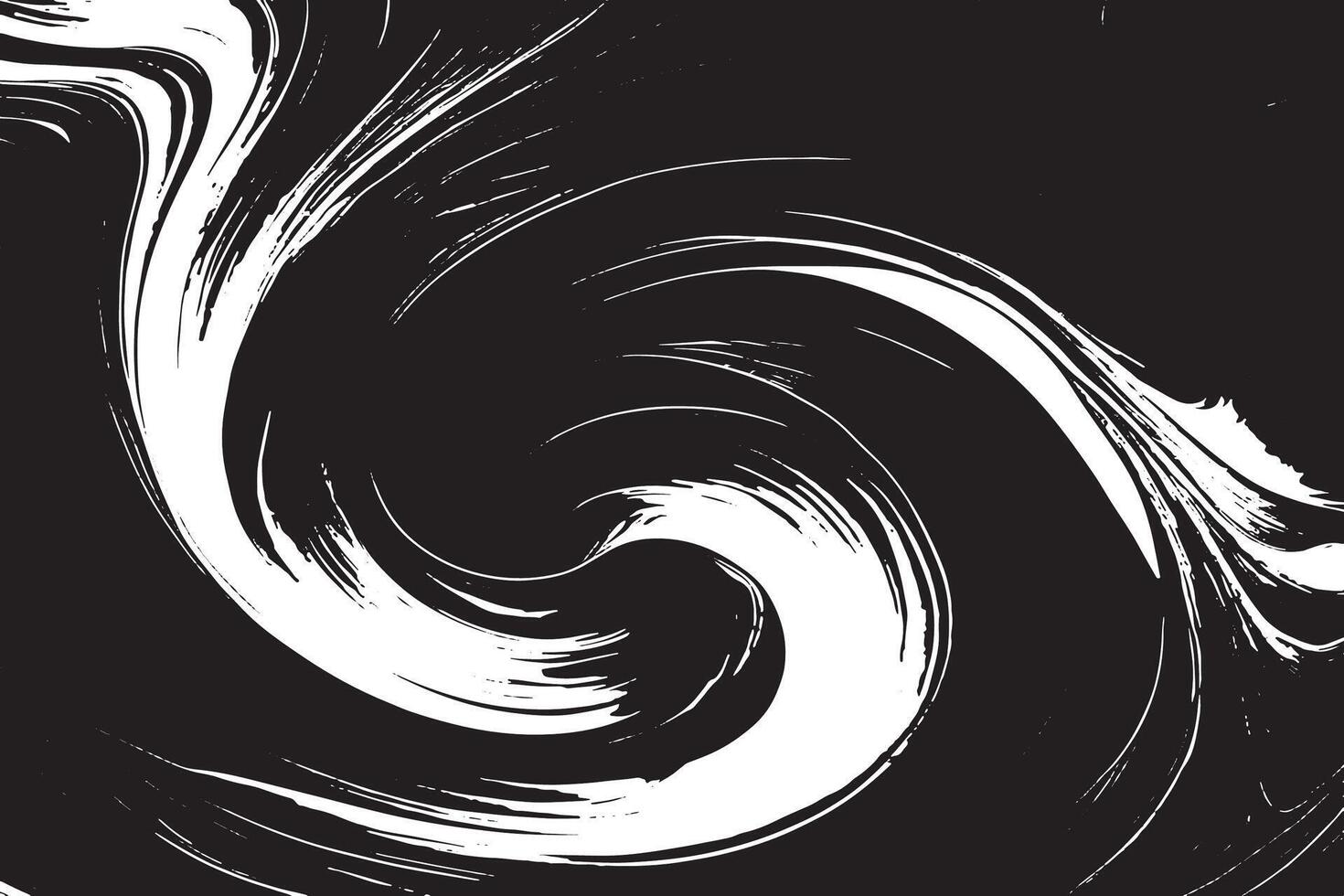 Black abstract texture overlay on white background for bold and artistic visuals. vector