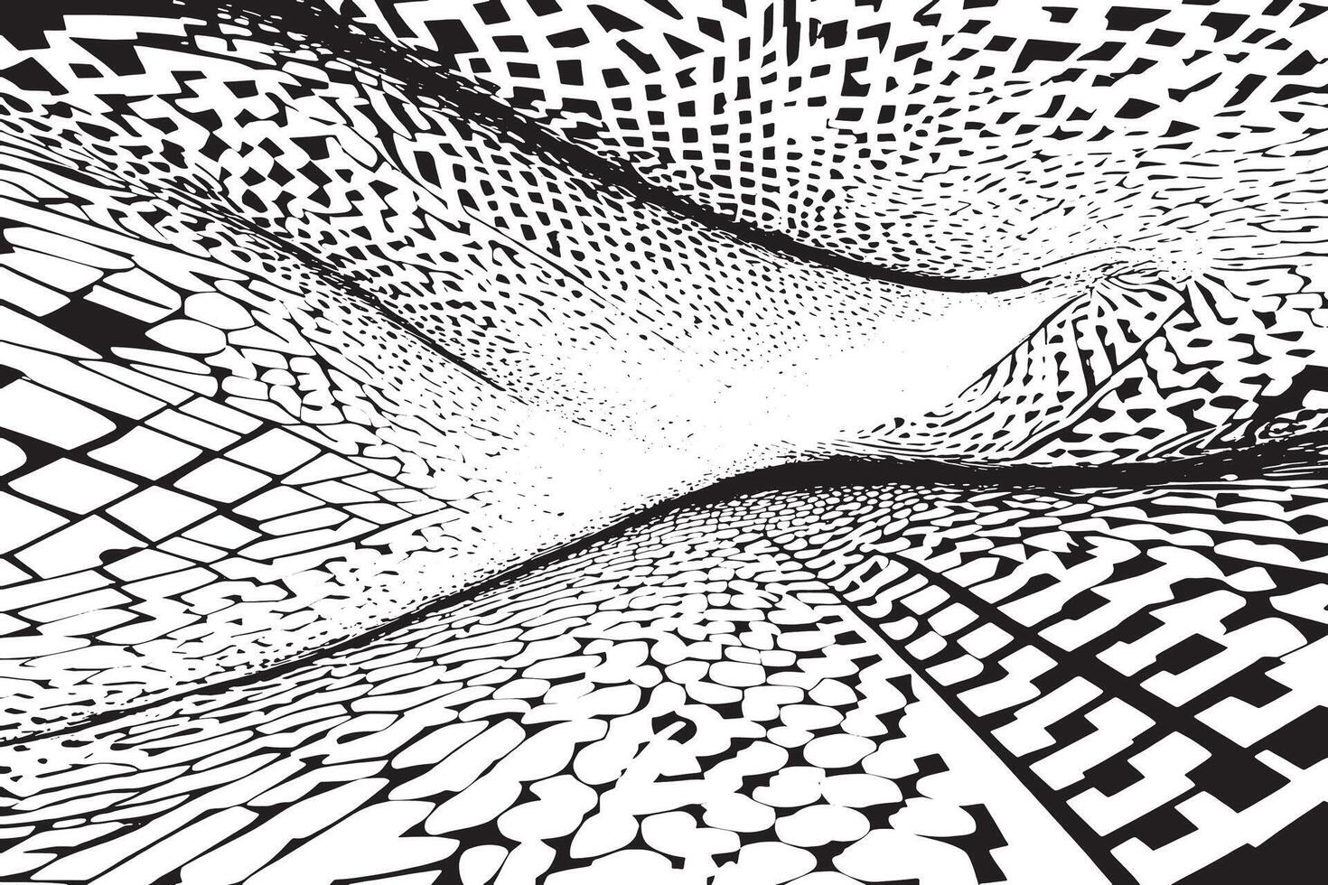 Black overlay texture on white abstract background vector