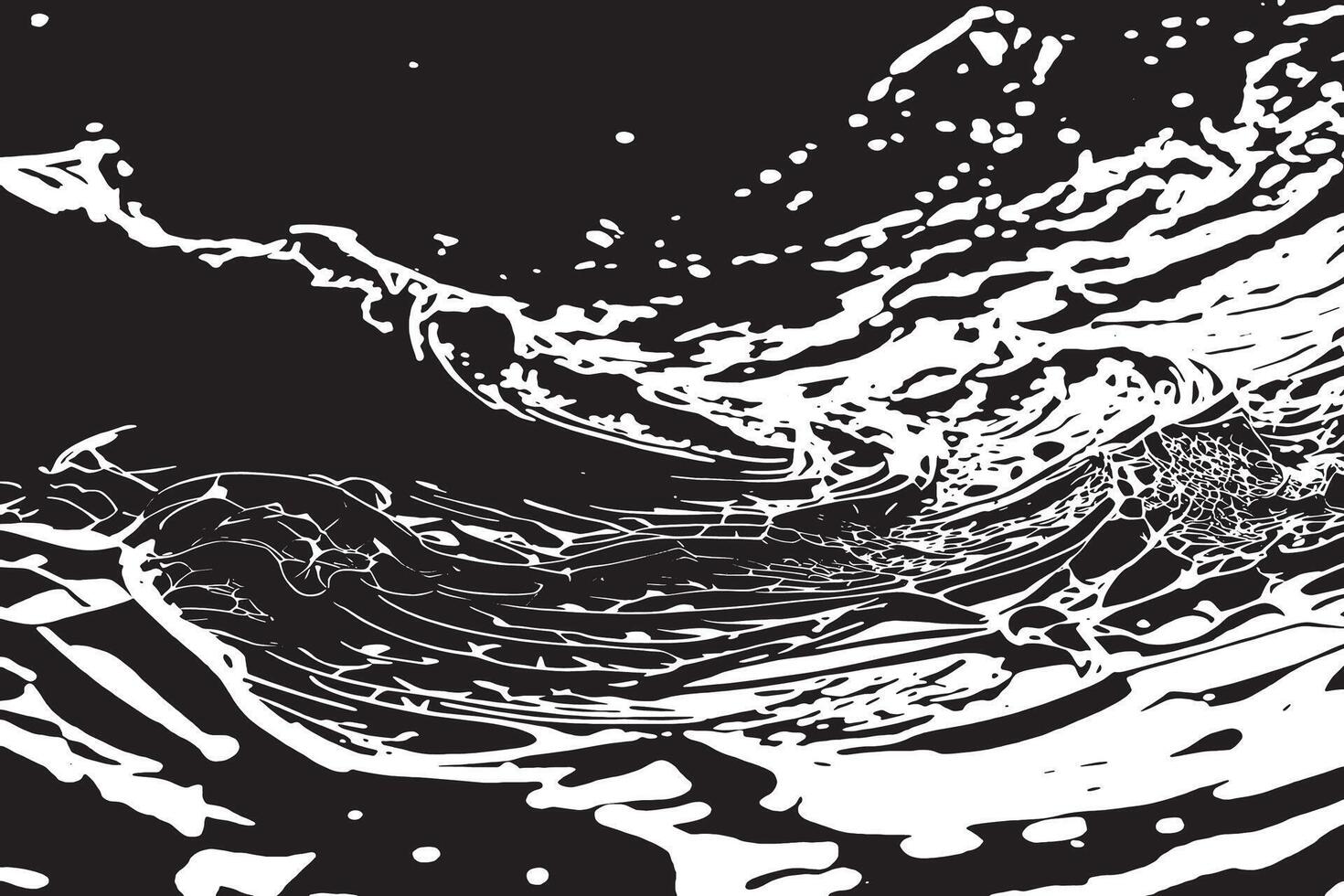 Abstract black and white texture overlay for minimalist backgrounds vector