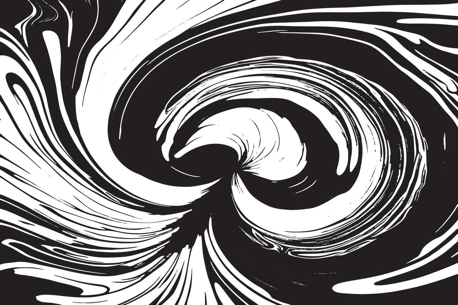 Black abstract texture overlay on white canvas for high-contrast texture effects. vector