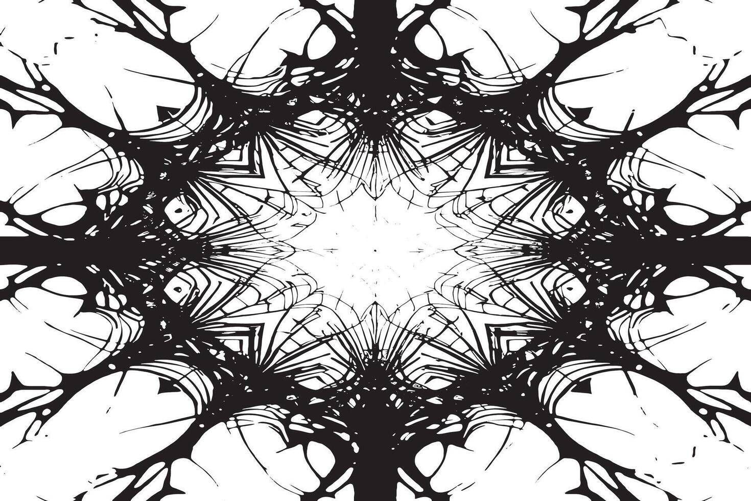 Black abstract overlay texture on white background for designs vector
