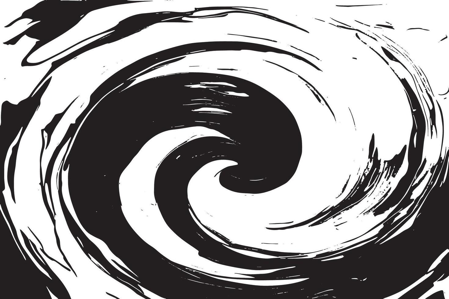 Black abstract texture overlay on white canvas for high-contrast backgrounds. vector