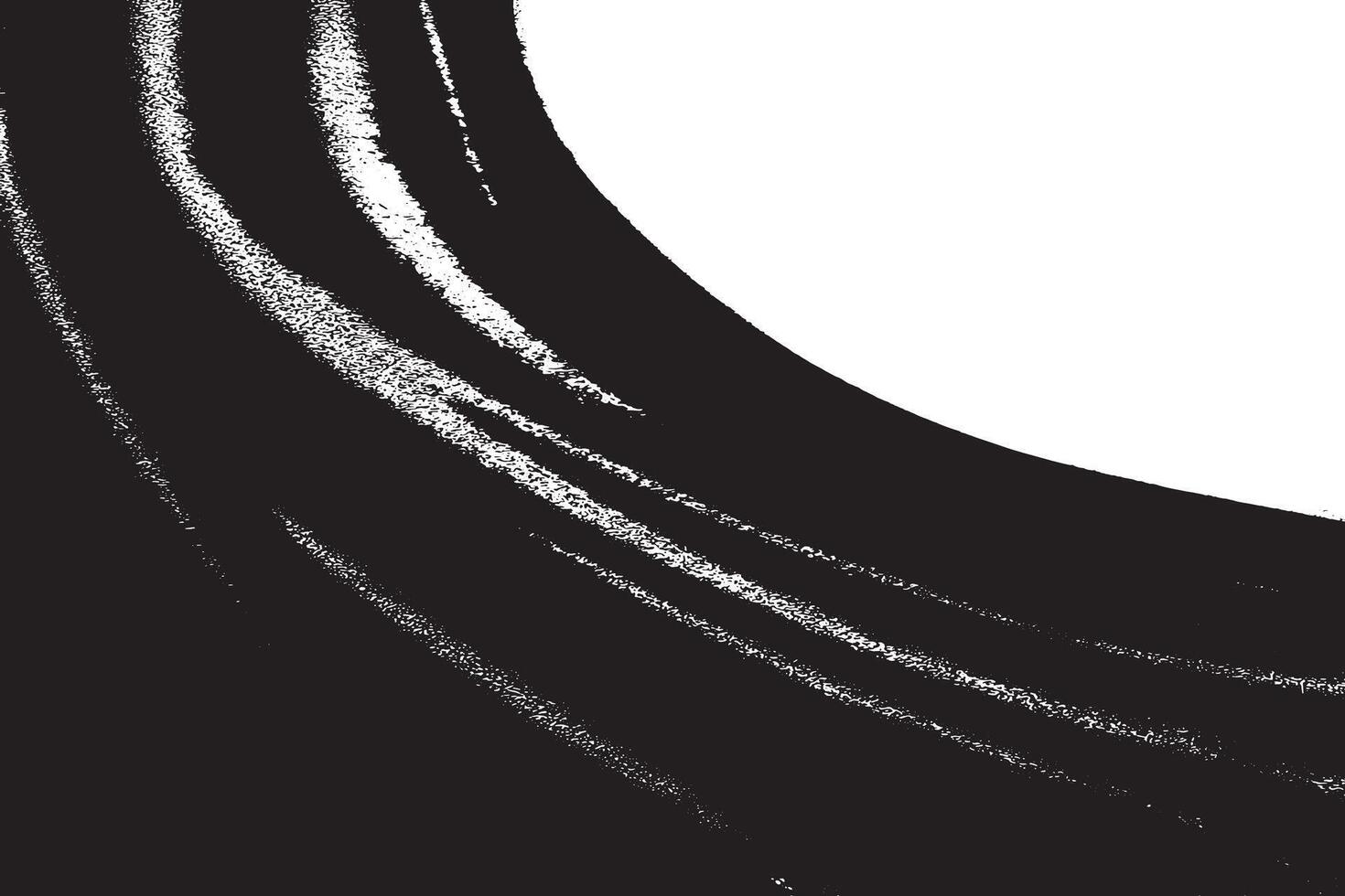 Monochrome black abstract texture on white background vector