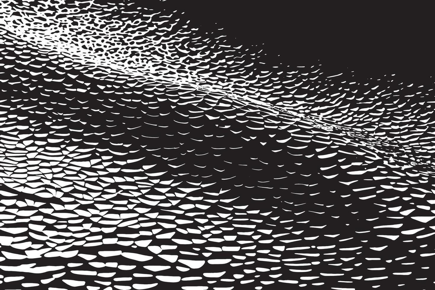 White background with black monochrome abstract texture vector