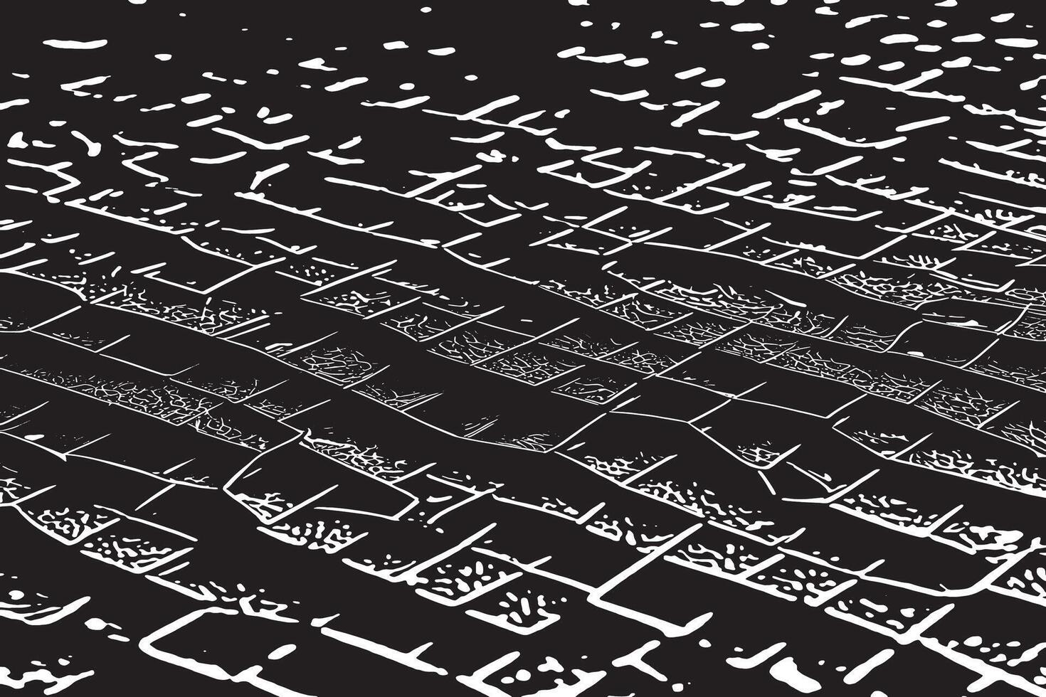 Monochrome black and white abstract texture for backgrounds vector