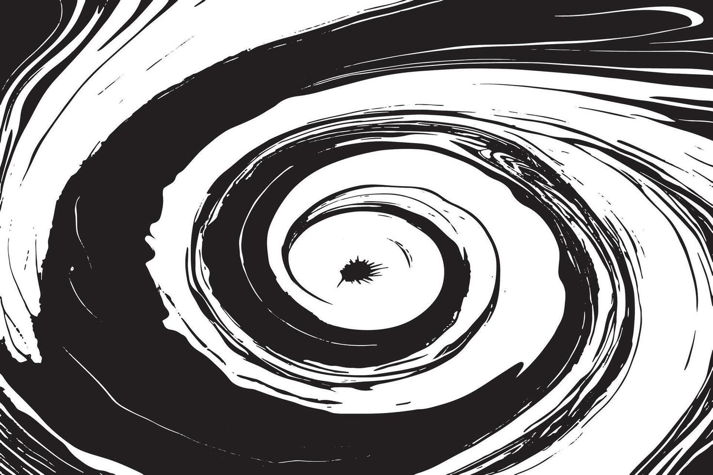 Monochrome black abstract texture on white canvas for creative background designs. vector