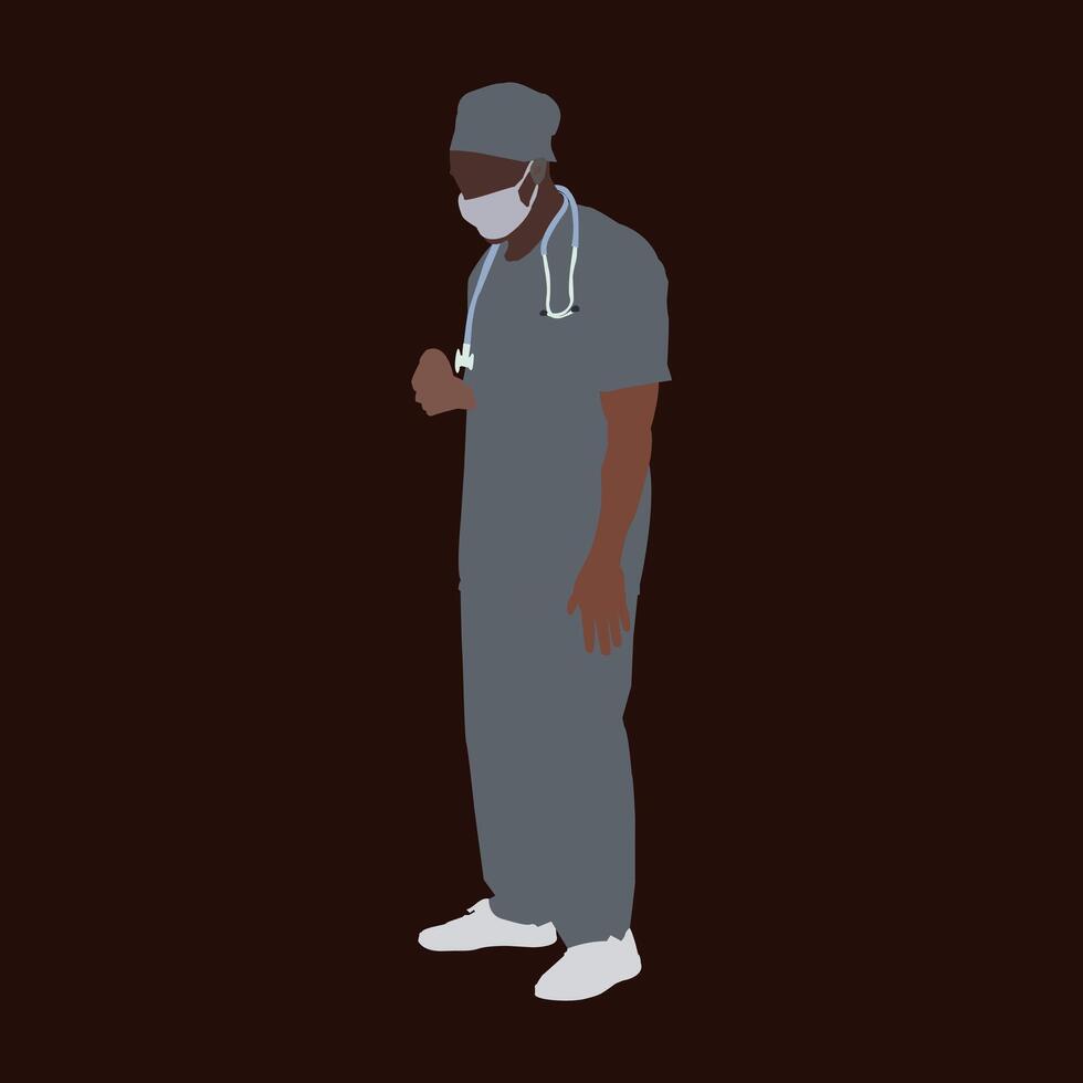 Male Doctor, Doctor Character vector