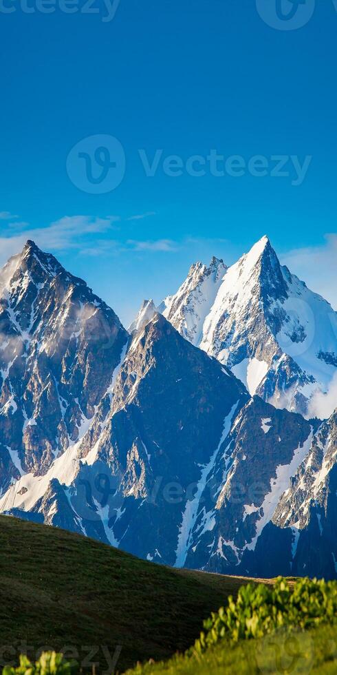 A mountain range photo